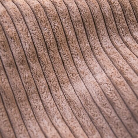Housse Vide Pouf Poire XL Intérieur Velours Côtelé Marron BiG52