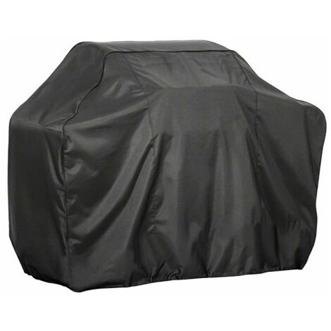 Housses de Barbecue, Housse Imperm��able avec Cordon et Boucle pour Barbecue �� Gaz, Grande Bache Barbecue Exterieur pour ��viter de Neige, Pluie et Salet�� (145*61*117 cm) GrooFoo