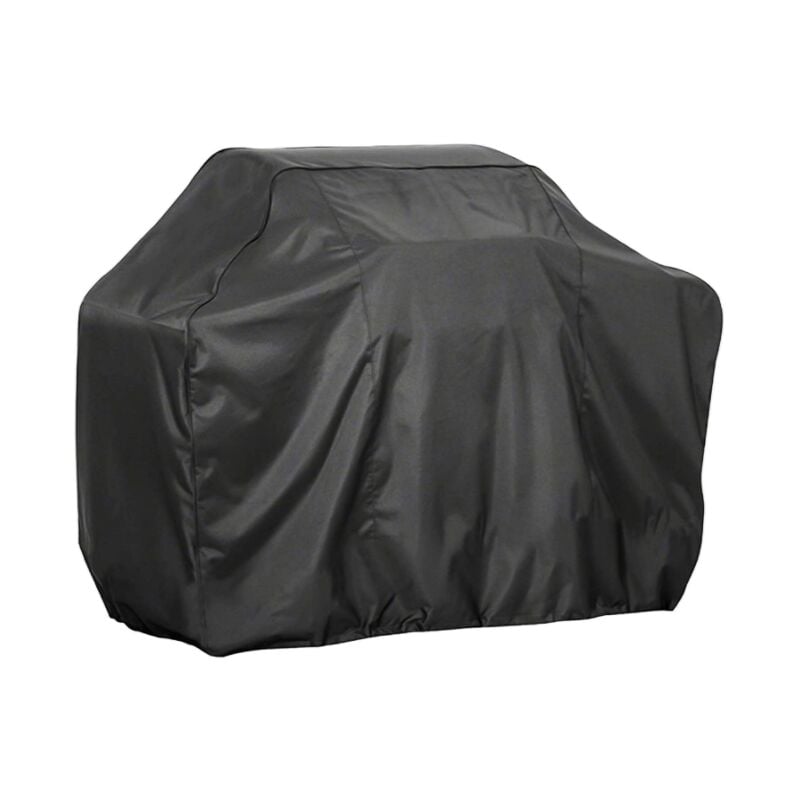 Housses de Barbecue, Housse Imperméable avec Cordon et Boucle pour Barbecue à Gaz, Grande Bache Barbecue Exterieur pour Éviter de Neige, Pluie et