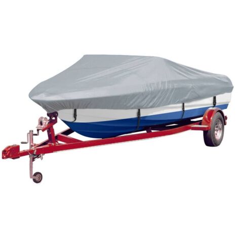 Housses de bateau 2 pcs Gris Longueur 427-488 cm Largeur 229 cm CFW831757