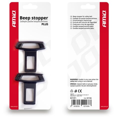 Housses de ceinture de sécurité - 2 pièces BSTOP+ AMIO-02166