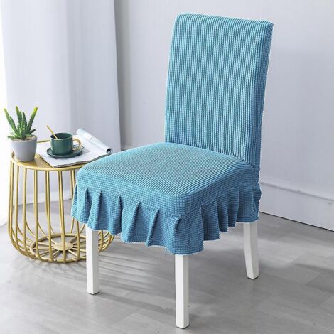 housses De Chaise 1 Pcs Pour Protection De Chaise Couverture Extensible Chaise Amovible Lavable