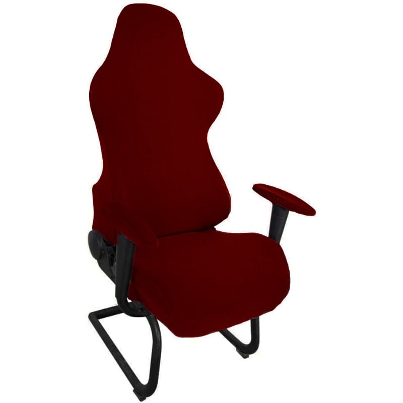 aiducho housses de chaise de gaming, ergonomiques et élastiques, extensibles, pour ordinateur de bureau, chaise de jeu d'ordinateur, chaise de bureau