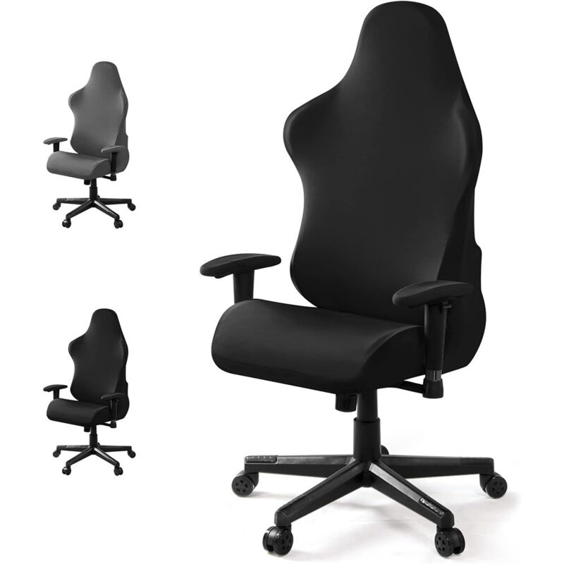 Sinbinta - Housses de chaise de gaming, Housses de chaise de jeu Extensibles Housse Chaise Gaming de Bureau Lavable Housse de Chaise pour chaise de