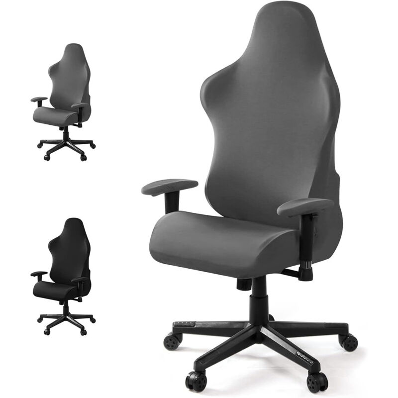 Sinbinta - Housses de chaise de gaming, Housses de chaise de jeu Extensibles Housse Chaise Gaming de Bureau Lavable Housse de Chaise pour chaise de