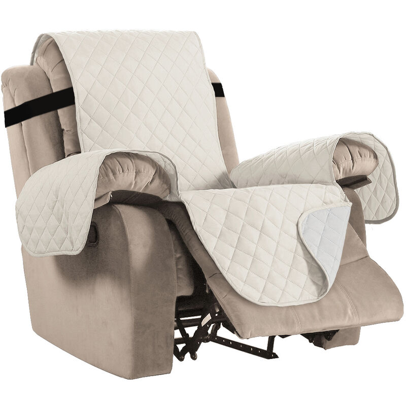 Serbia - Housses de Chaise Inclinables ImperméAbles pour Fauteuils Chaise Inclinable Housse de Fauteuil Relax Matelassé Canapé 1 Place AntidéRapant