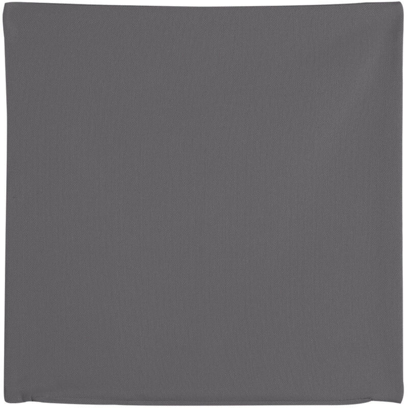 Homemaison - Housse de Coussin Toile Extérieur ( lot de 3 ) - 60x60cm - Gris anthracite