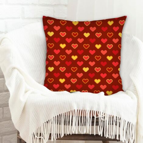 Housses de coussin de décoration maison douce confortable pour couple mère père famille amis amoureux animaux de compagnie