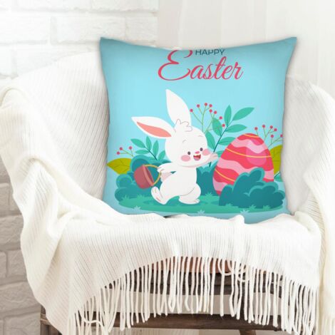 Housses de coussin de décoration solide pour la Saint-Valentin, mariage, anniversaire