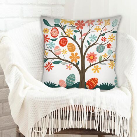 Housses de coussin décoratives doux et respirant pour canapé lit chaise décoratif de ferme la saint-valentin