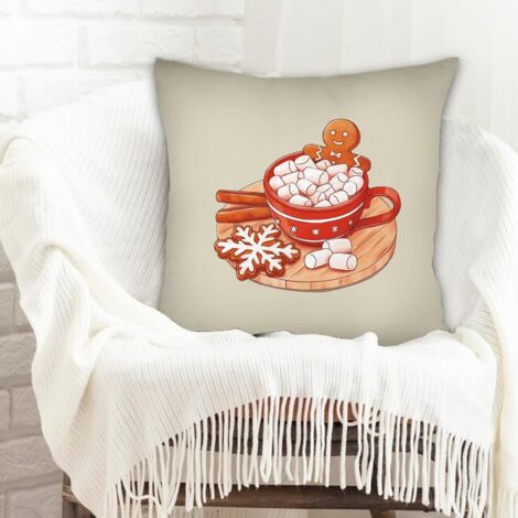 Housses de coussin décoratives doux pour canapé lit chaise décoratif de ferme la saint-valentin
