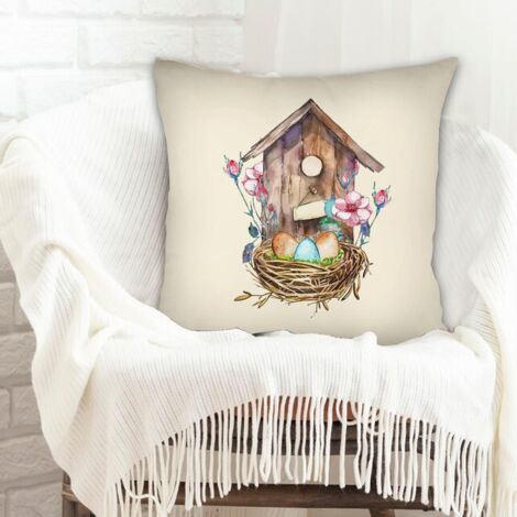 Housses de coussin décoratives incolore pour canapé lit chaise décoratif de ferme la saint-valentin