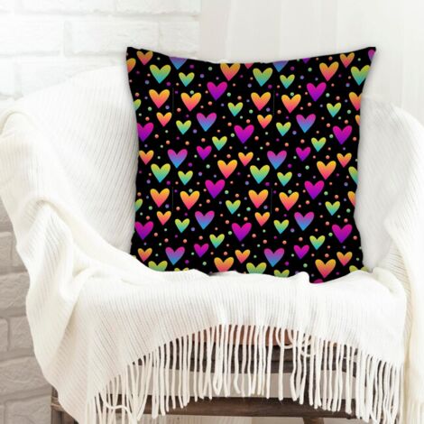 Housses de coussin décoratives maison douce confortable pour canapé, lit, salon, chambre