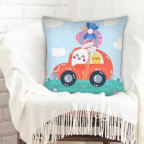 Housses de coussin décoratives maison douce confortable pour couples petite amie