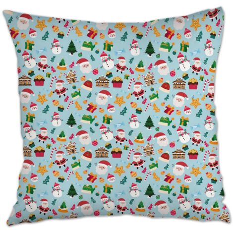 Housses de coussin en polyester résistante  anti-ride pour canapé lit chaise décoratif de ferme la saint-valentin