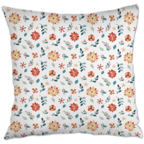 Housses de coussin en polyester résistante  fermeture à glissière pour petite amie petit ami la saint-valentin