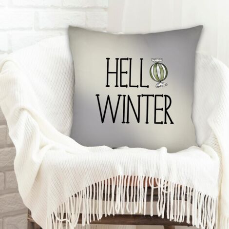 Housses de coussin en polyester résistante  lavable en machine pour canapé fauteuil lit chaise décoratif de ferme