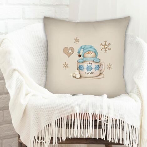 Housses de coussin en polyester résistante résistant pour couples petit ami petite amie