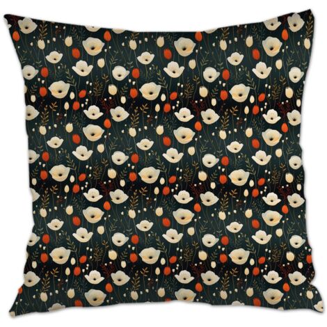Housses de coussin en polyester résistante  solide pour canapé fauteuil lit chaise décoratif de ferme