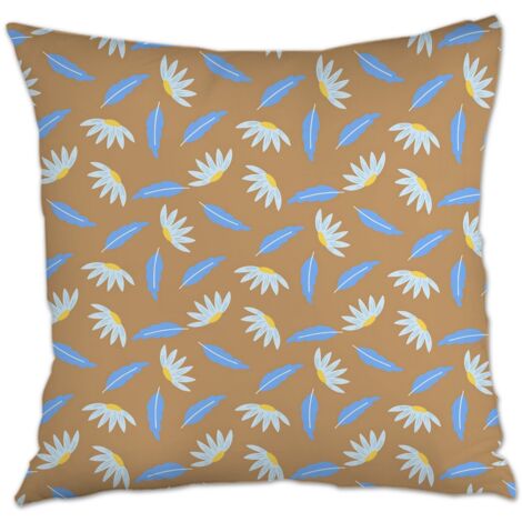 Housses de coussin en polyester résistante  solide pour canapé ou lit, décoration de Pâques