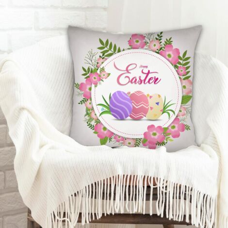 Housses de coussin en polyester résistante  solide pour fête de la saint-valentin