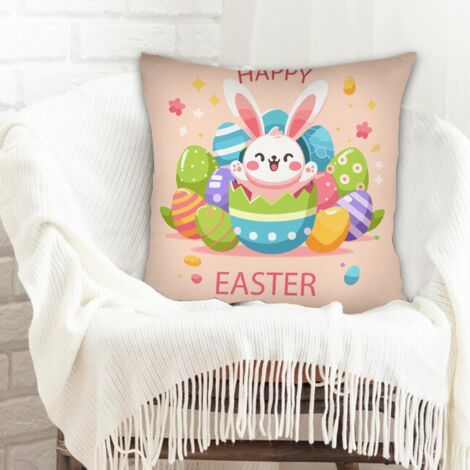 Housses de coussin en polyester résistante  solide pour petit ami anniversaire anniversaire de naissance la saint-valentin noël