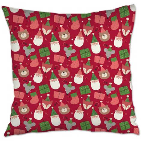 Housses de coussin solide pour canapé ou lit décoration de la saint-valentin