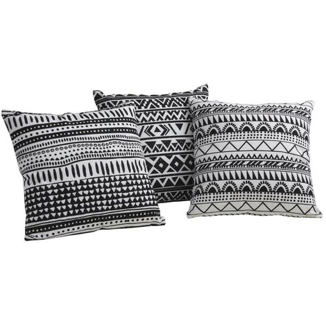 Housses de coussins Ethniques par 3