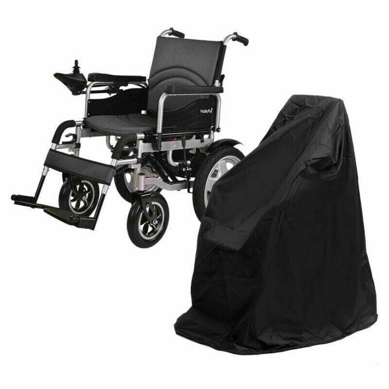 Housses de fauteuil roulant Imperméable, Fauteuils roulants pliants Mobilité Scooter Couvertures de rangement extérieur, Tissu Oxford Léger
