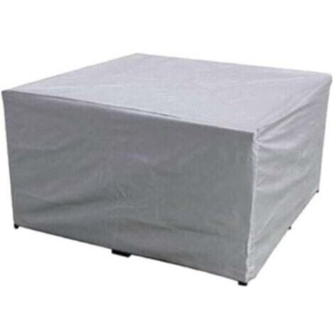 Housses de Meubles de Patio Coupe-Vent, Housses de Meubles de Jardin en Tissu Oxford 210D imperméable, Housses de Protection pour canapé de Chaise de Table d'extérieur(Silver,210X110X70cm)