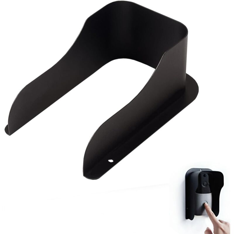 Shining House - Housses de pluie pour sonnette, Boîte de Protection Solaire pour Sonnette Extérieure, Housse de Pluie pour Prise En Métal pour