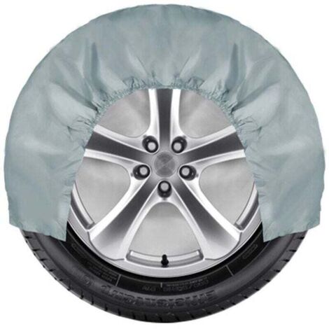 Housses de pneus Couverture de Roue 72 cm de diamètre,Secours Housse de Protection Hiver été Voiture Pneu Stockage Sacs véhicule Roue Protecteur Voiture Accessoires (Color : 1 Piece gri)