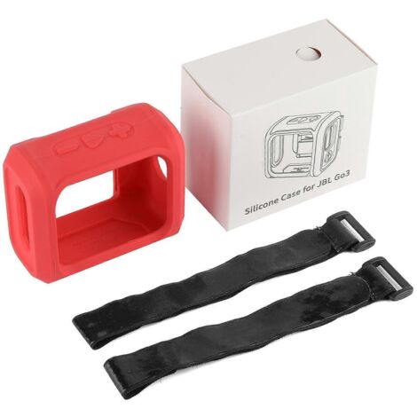 Housses de protection portables résistantes à la transpiration pour supports d'enceintes compatibles Bluetooth JBL GO3