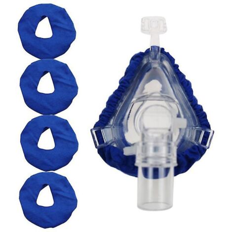 Housses de protection réutilisables en tissu pour masques CPAP : confort optimal, réduction des fuites d'air et des irritations cutanées.