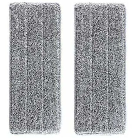 Housses de rechange pour balais en microfibre SHINING HOUSE, nettoyage et séchage automatiques – Tampons de rechange en microfibre pour balais et serpillères