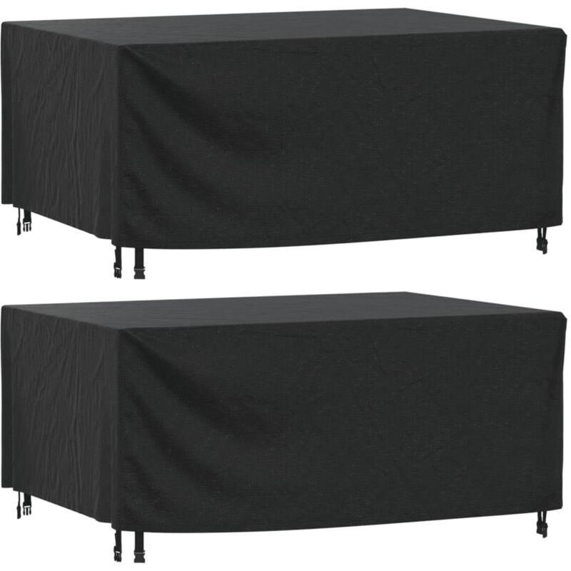 vidaXL Housses de salon de jardin 2 pcs 172x113x73 cm imperméable 420D