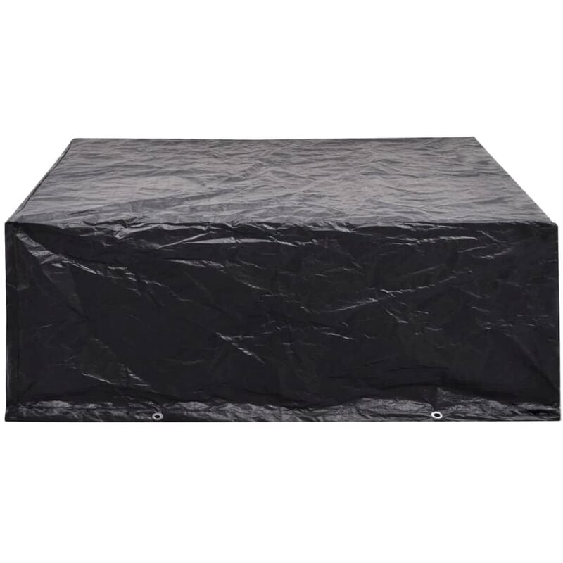 Inlife Housse de salon de jardin 8 œillets 250 x 210 x 90 cm