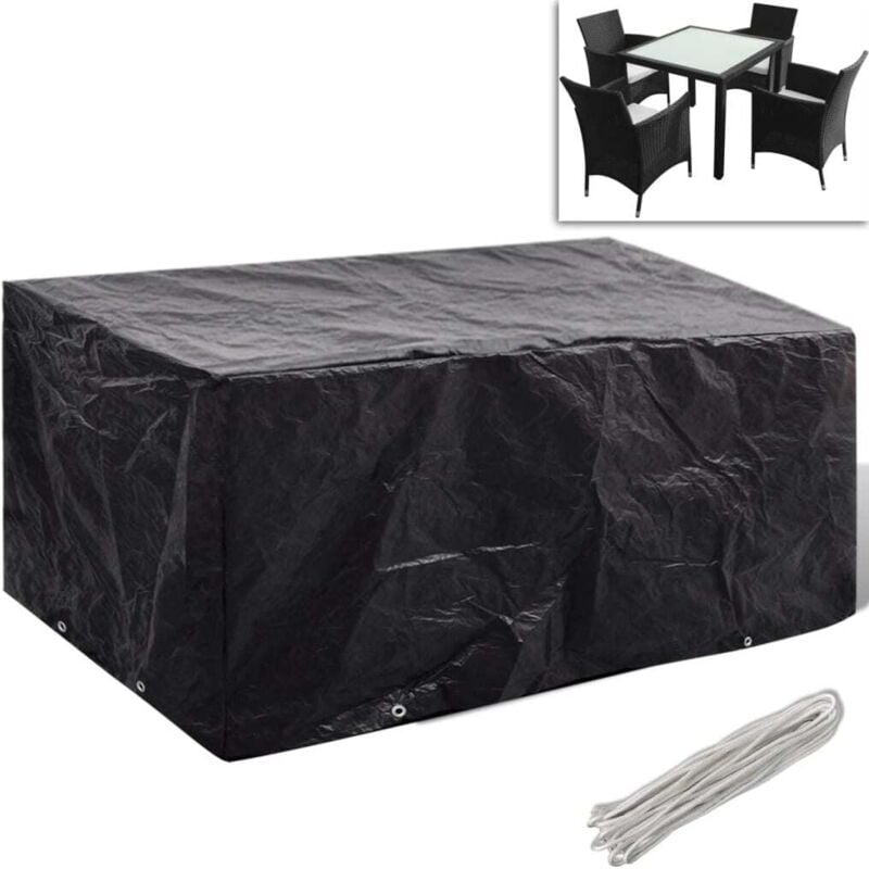 Furniture Limited - Housse de salon de jardin 8 œillets 180 x 140
