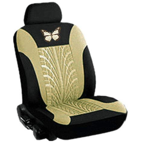 Housses de siège auto avant et arrière, protection pour banquette divisée 5 places, faciles à installer, compatibles avec 90 % des véhicules (voiture, camion, fourgonnette, SUV)