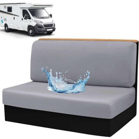 housses de siège de caravane - Pour caravane, camping-car, table à manger - Gris argenté