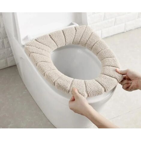 Housses de siège de toilette, coussins de siège de toilette, protège-sièges de siège de toilette chauffants, coussins de siège de toilette lavables, protège-sièges de siège de toilette chauffants