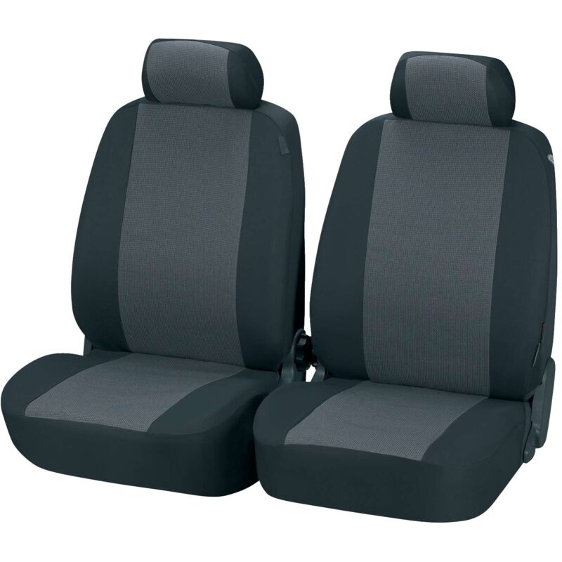 Housses de sièges gris Pineto pour deux sièges avant