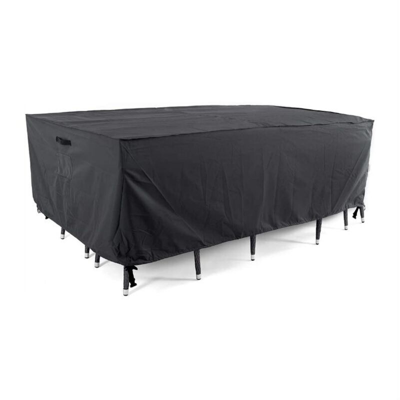 Housses de table et de chaise d'extérieur, housse pour ensemble de salle à manger d'extérieur, housse de meubles de terrasse imperméable, résistante