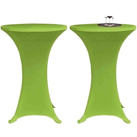 Housses de table extensible 4 pcs 60 cm Vert CFW824987