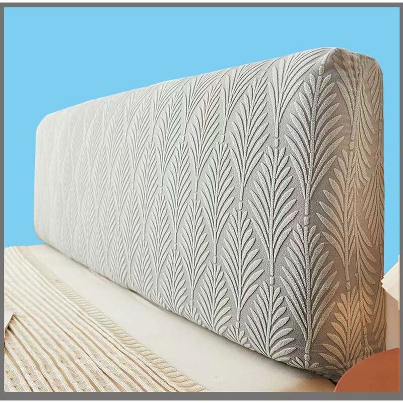 housses de tête de lit extensible couverture de tête de lit rembourrée lavable antipoussière spandex housse de protection pour lits simples doubles