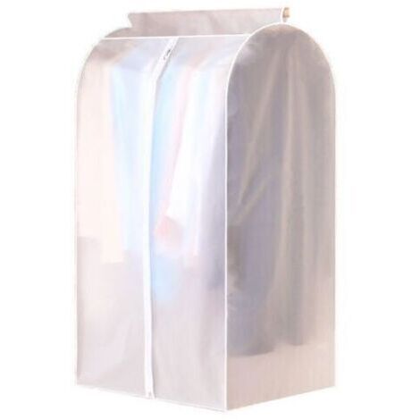 Housses de Vêtements Housse de Protection pour Vêtements Housse Rangement Vetements pour Anti Poussière Etanche Rangement à Long Terme pour Chemise Veste Costume Manteaux Protection(60 x 50 x 90cm)