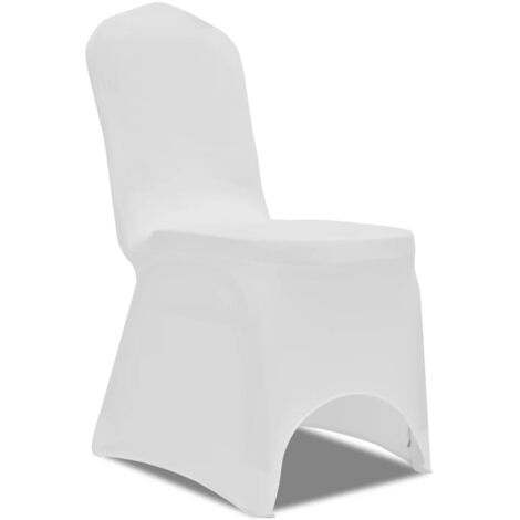 Housses élastiques de chaise Blanc 30 pcs CFW149684