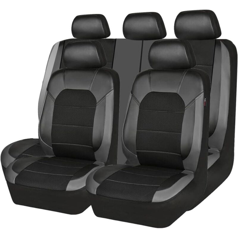 Housses Siege Voiture Ensemble Complet 9 pièces, Housse Voiture Duster Confort Interieur 5 places