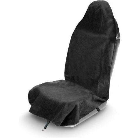 Housses universelles pour sièges avant de voiture - Coussin en polaire doux et antidérapant pour sièges conducteur et passager (tissu)