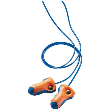 Howard Leight Jeu de bouchons antibruit, 100 paires LASER TRAK, Type: 100 100 pièces